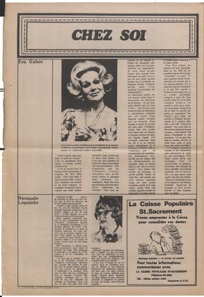 Le Soleil de Vancouver, December 3, 1971, page 10