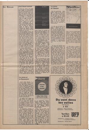 Le Soleil de Vancouver, December 3, 1971, page 9
