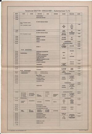 Le Soleil de Vancouver, November 26, 1971, page 10