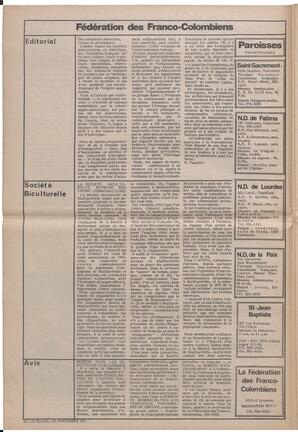 Le Soleil de Vancouver, November 26, 1971, page 4