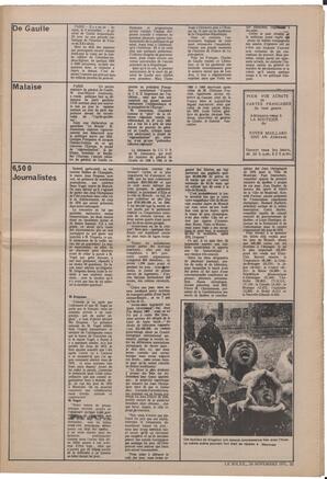 Le Soleil de Vancouver, November 26, 1971, page 3