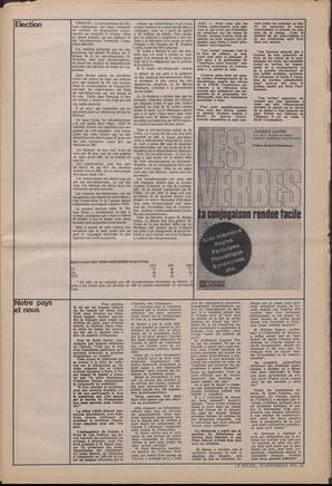 Le Soleil de Vancouver, November 19, 1971, page 3