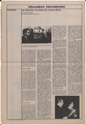 Le Soleil de Vancouver, November 12, 1971, page 16