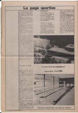 Le Soleil de Vancouver, November 12, 1971, page 10