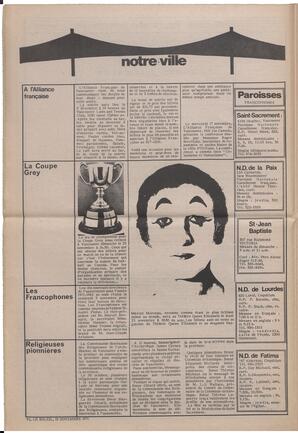 Le Soleil de Vancouver, November 12, 1971, page 6