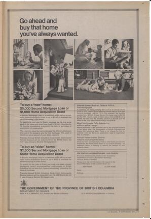 Le Soleil de Vancouver, November 5, 1971, page 15