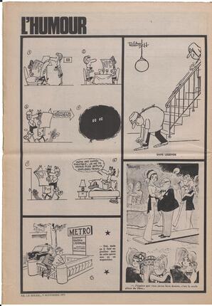 Le Soleil de Vancouver, November 5, 1971, page 12