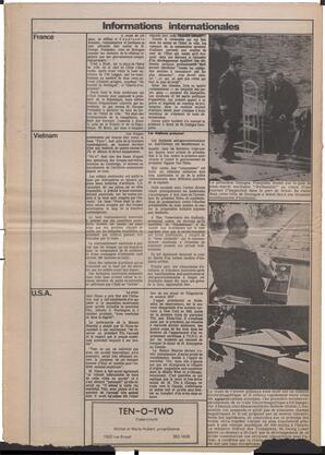Le Soleil de Vancouver, October 29, 1971, page 16