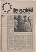 Le Soleil de Vancouver, October 22, 1971