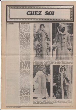 Le Soleil de Vancouver, October 22, 1971, page 10