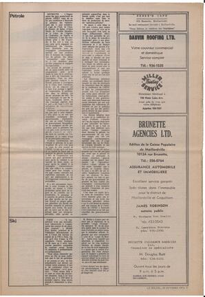 Le Soleil de Vancouver, October 22, 1971, page 5