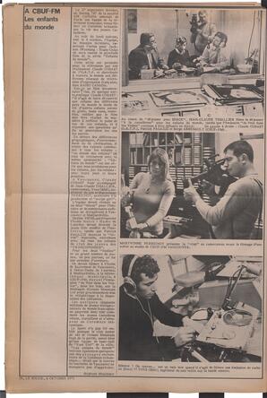 Le Soleil de Vancouver, October 8, 1971, page 4