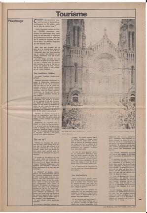 Le Soleil de Vancouver, October 1, 1971, page 13