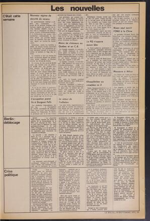 Le Soleil de Vancouver, September 24, 1971, page 15