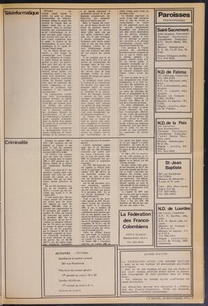 Le Soleil de Vancouver, September 24, 1971, page 5