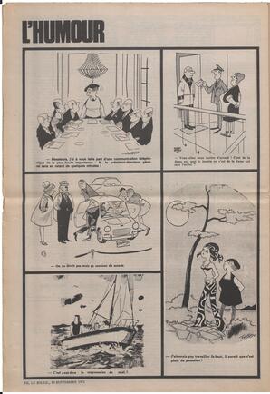Le Soleil de Vancouver, September 10, 1971, page 12