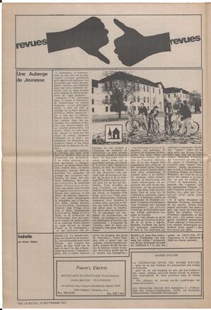 Le Soleil de Vancouver, September 10, 1971, page 8