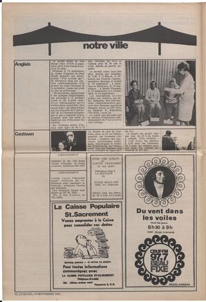 Le Soleil de Vancouver, September 10, 1971, page 6