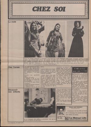 Le Soleil de Vancouver, August 27, 1971, page 10