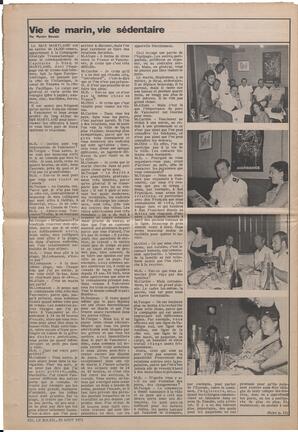 Le Soleil de Vancouver, August 20, 1971, page 14