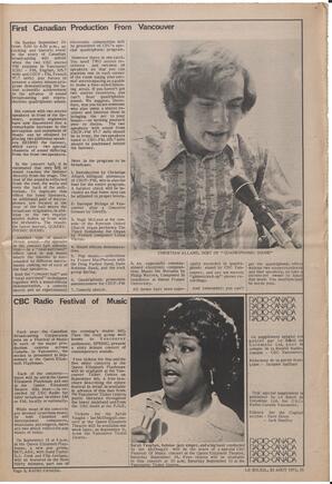 Le Soleil de Vancouver, August 20, 1971, page 9