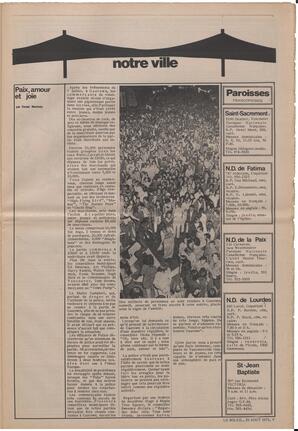 Le Soleil de Vancouver, August 20, 1971, page 5