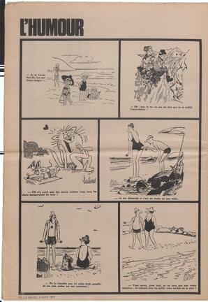 Le Soleil de Vancouver, August 6, 1971, page 12