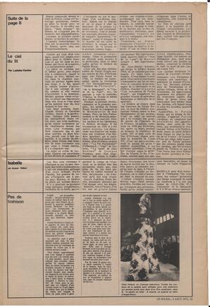 Le Soleil de Vancouver, August 6, 1971, page 9