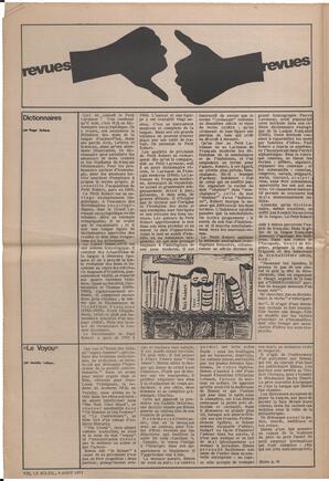 Le Soleil de Vancouver, August 6, 1971, page 8