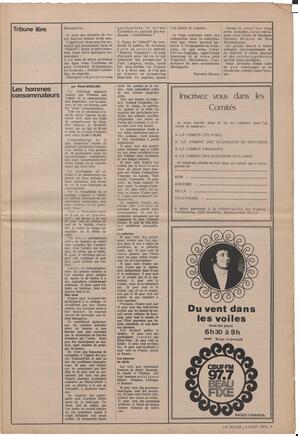 Le Soleil de Vancouver, August 6, 1971, page 5