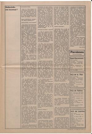 Le Soleil de Vancouver, July 16, 1971, page 11