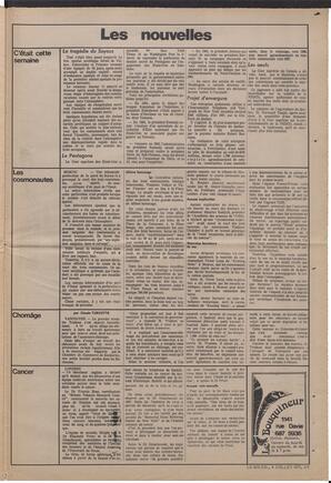 Le Soleil de Vancouver, July 9, 1971, page 15