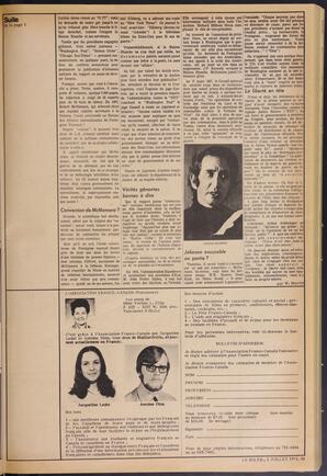 Le Soleil de Vancouver, July 2, 1971, page 3