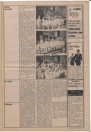 Le Soleil de Vancouver, June 25, 1971, page 13