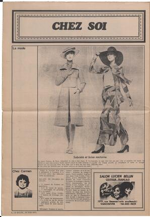 Le Soleil de Vancouver, June 25, 1971, page 10