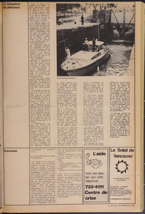 Le Soleil de Vancouver, June 18, 1971, page 13
