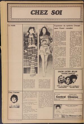 Le Soleil de Vancouver, June 18, 1971, page 10
