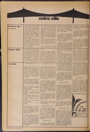 Le Soleil de Vancouver, June 18, 1971, page 6