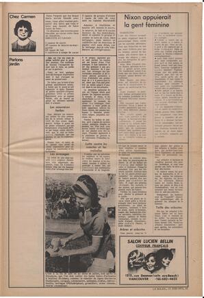 Le Soleil de Vancouver, June 11, 1971, page 11