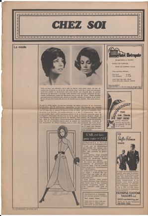 Le Soleil de Vancouver, June 11, 1971, page 10