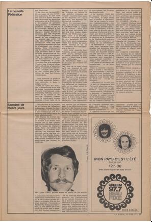 Le Soleil de Vancouver, June 11, 1971, page 7