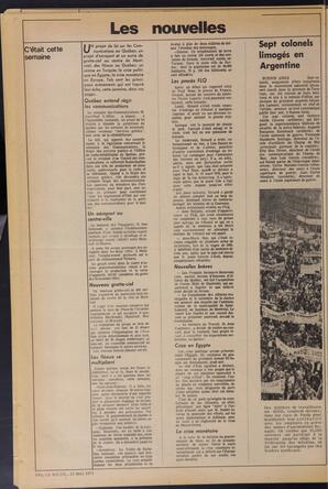 Le Soleil de Vancouver, May 21, 1971, page 16