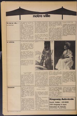 Le Soleil de Vancouver, May 21, 1971, page 14