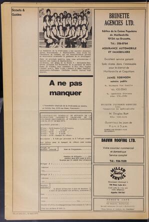 Le Soleil de Vancouver, May 21, 1971, page 6