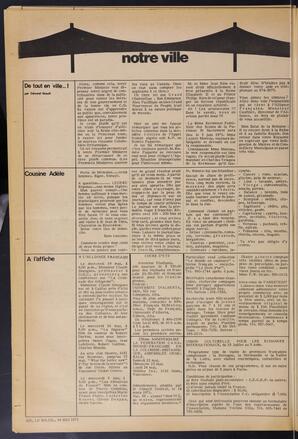 Le Soleil de Vancouver, May 14, 1971, page 14
