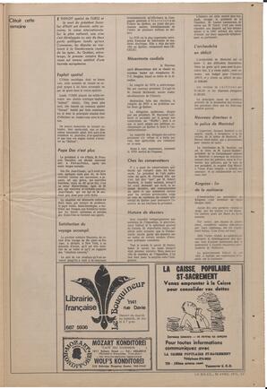 Le Soleil de Vancouver, April 30, 1971, page 15
