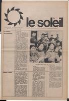 Le Soleil de Vancouver, April 23, 1971