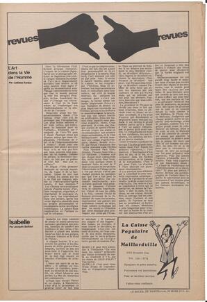 Le Soleil de Vancouver, March 26, 1971, page 9