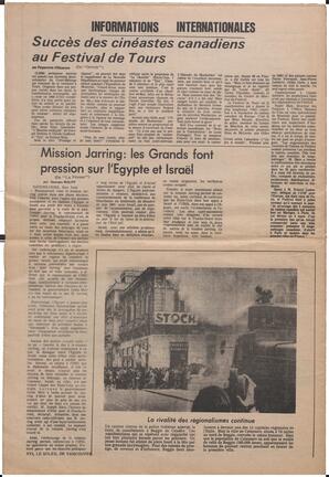 Le Soleil de Vancouver, February 26, 1971, page 16