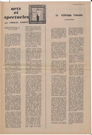 Le Soleil de Vancouver, February 12, 1971, page 13